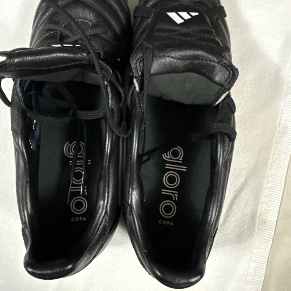 Adidas Copa Gloro FG Soccer Shoes - Black and White